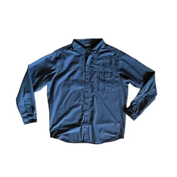 Men’s Columbia Omni wick advanced evaporated button down Gorpcore camp shirt XL - Picture 1 of 10